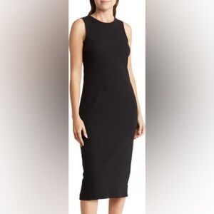 Topshop Black Sleeveless Halter maxi Dress